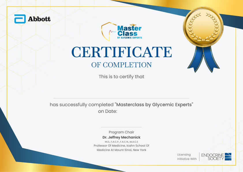 Certificate of completion